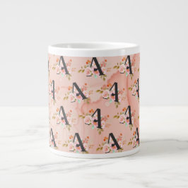 Letter A Jumbo Mugg