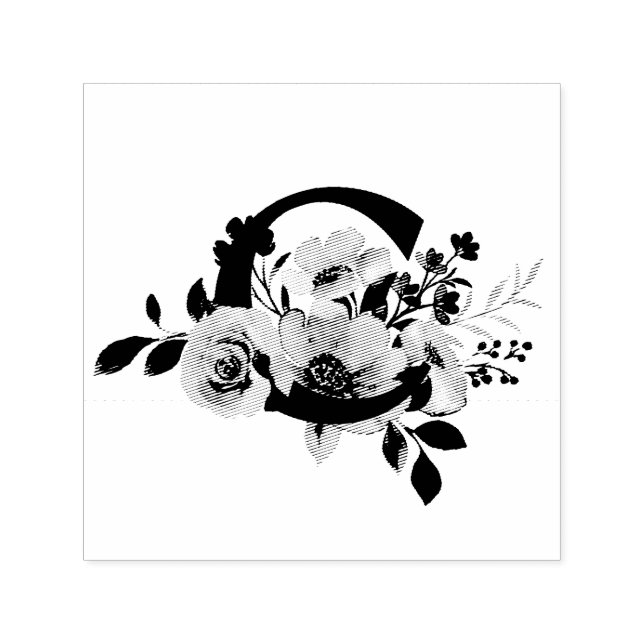 Letter C Självfärgande Stämpel (Design)