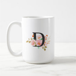 Letter D Kaffemugg