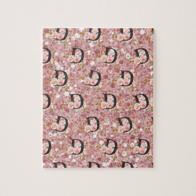 Letter D Pussel (Vertikal)