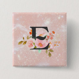 Letter E Button Knapp