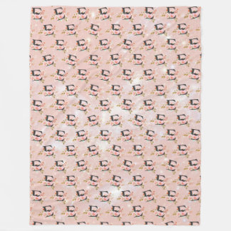 Letter E Fleece Blanket