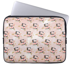 Letter E Laptop Sleeve