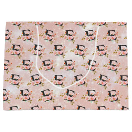 Letter E Large Gift Bag