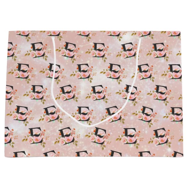 Letter E Large Gift Bag (Framsidan)