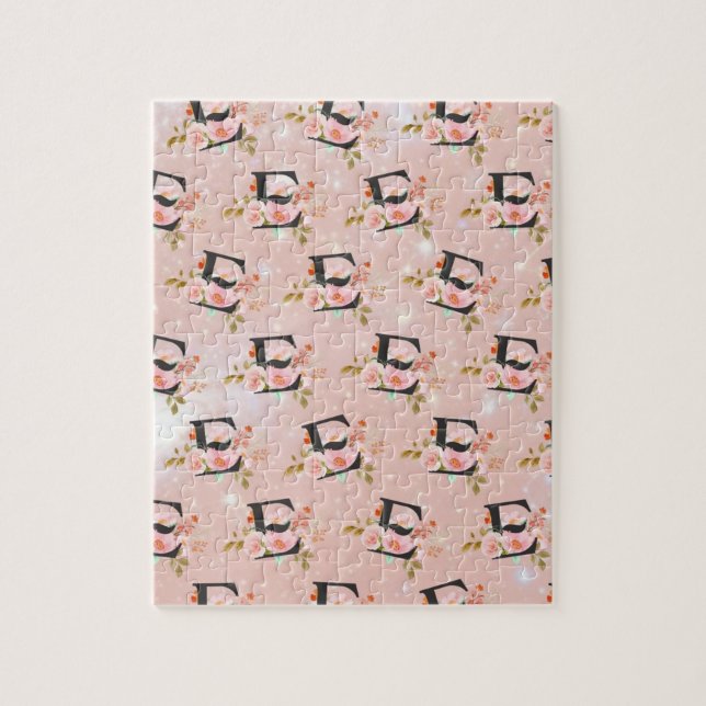 Letter E Pussel (Vertikal)