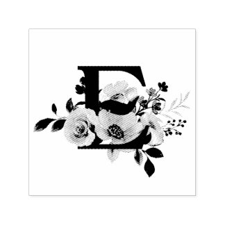 Letter E Självfärgande Stämpel