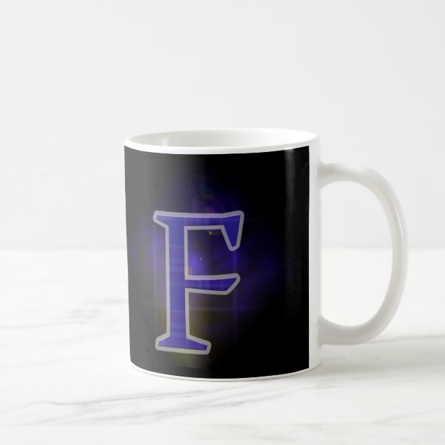 Letter F Kaffemugg (Höger)