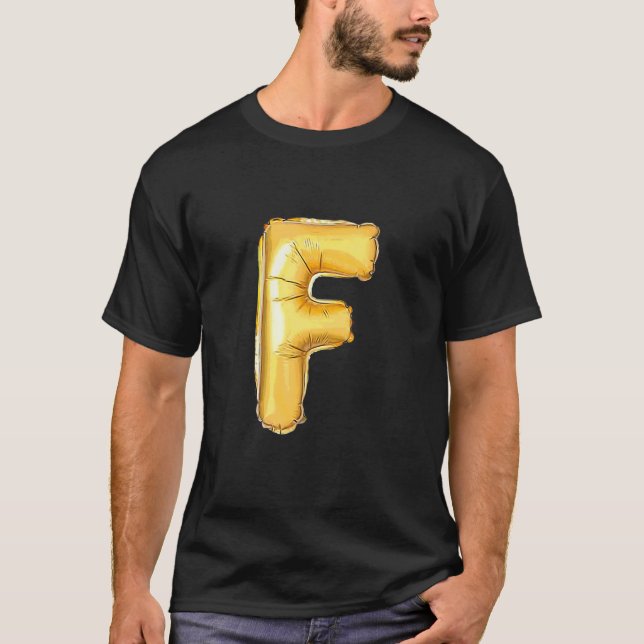 Letter F T Shirt (Framsida)