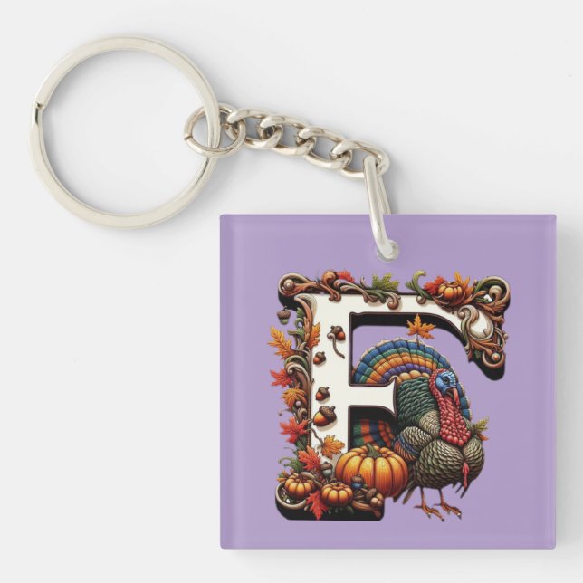 Letter f Thanksgiving gift style  (Framsidan)