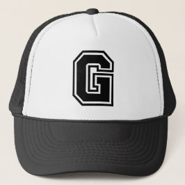 Letter "G" Classic Keps