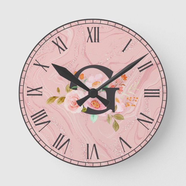 Letter G Rund Klocka (Framsida)