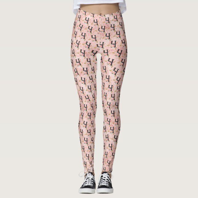 Letter H Leggings (Framsida)