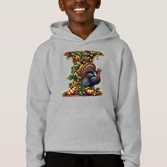 Letter I Thanksgiving gift  T Shirt (Framsida)
