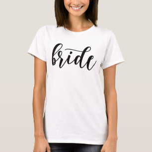 Lettered Bride T Shirt