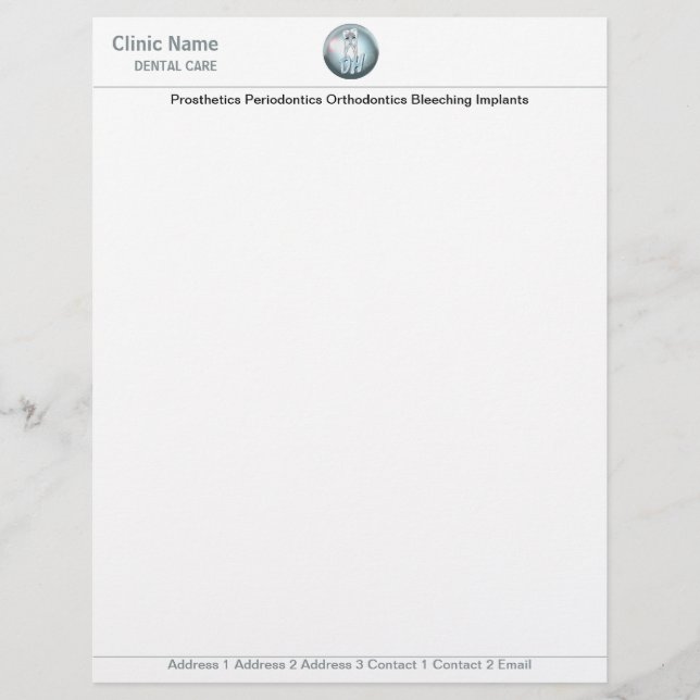 Letterhead Brevhuvud (Framsida)