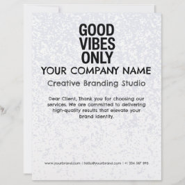 Letterhead Business Company Custom Stationery Brevhuvud