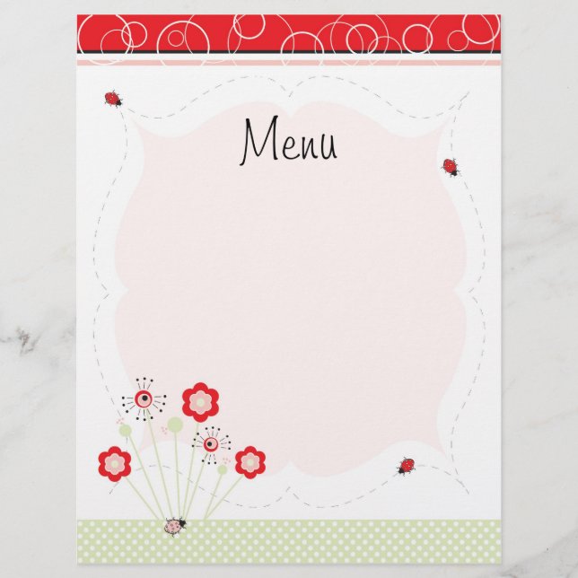 Letterhead eller Menu (Framsida)