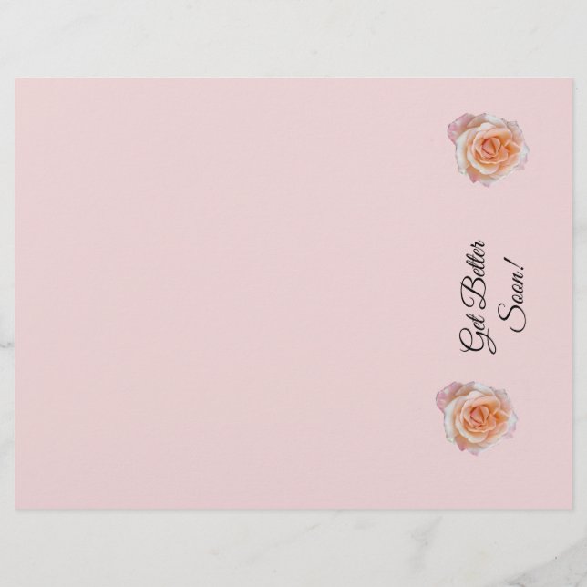 Letterhead får bättre Rosa Pappert snart Brevhuvud (Framsida)