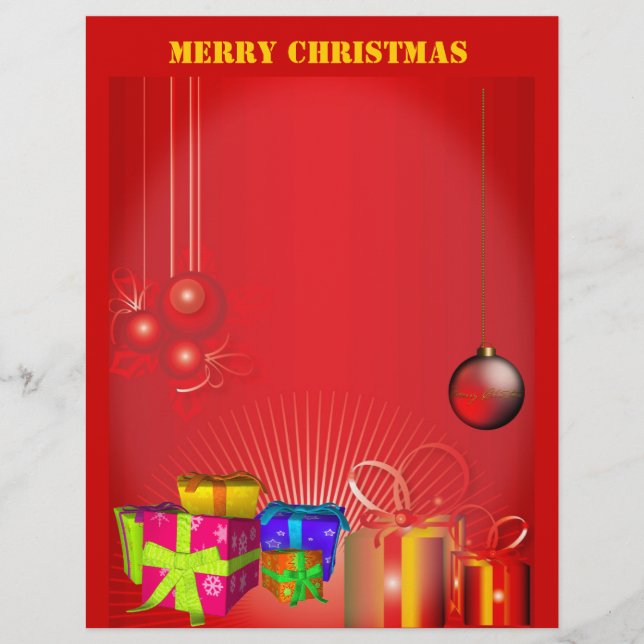 Letterhead God jul (Framsida)