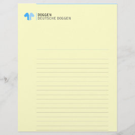 Letterhead Great dane Identity