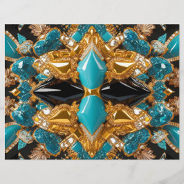 Letterhead med Bahamas Färg Design