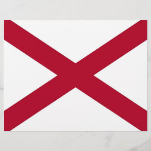Letterhead med Flagga från Amerikas förenta stater