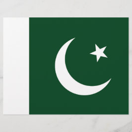 Letterhead med Flagga i Pakistan