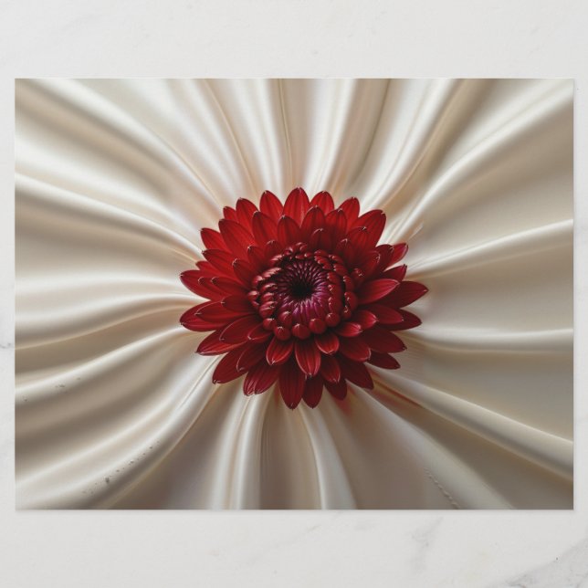 Letterhead med japanase Färg Design (Framsida)