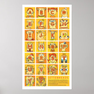 LetterHuvuden Poster