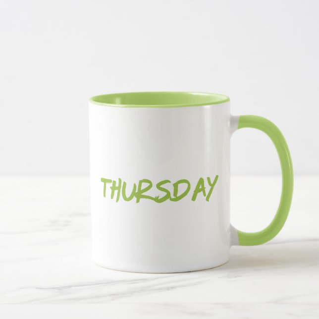 Lettering Design Thursday in Green Mugg (Höger)