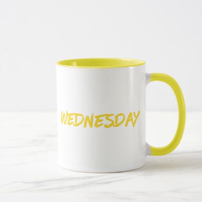 Lettering Design Wednesday in Yellow Mugg (Höger)