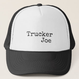 Lettering Trucker och Namn på Keps