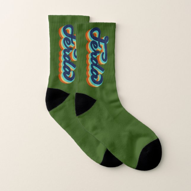 Letterkenny ferda All-Over-Print Socks Strumpor (Par)