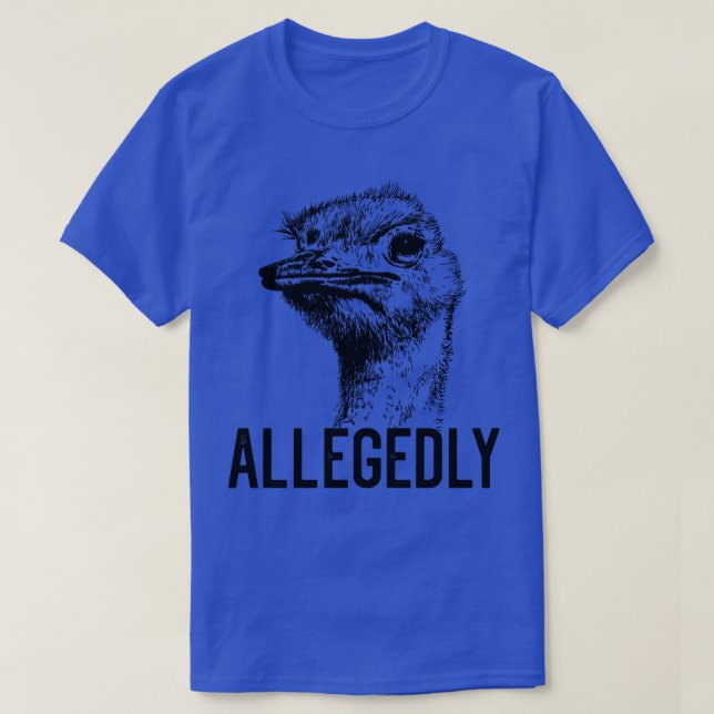 Letterkenny påstådd Ostrich Flightless Bird Grap T Shirt (Design framsida)