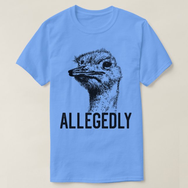 Letterkenny påstådd Ostrich Flightless Bird Grap T Shirt (Design framsida)