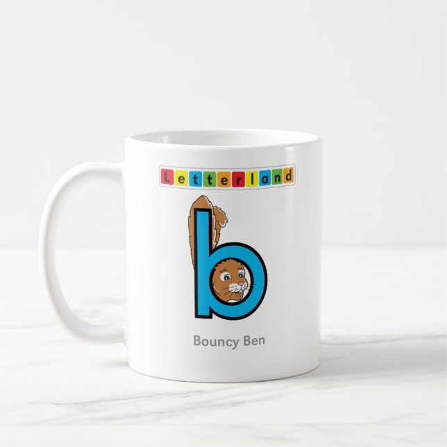 Letterland | Bbmugg Kaffemugg (Vänster)