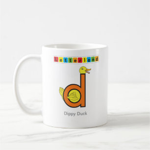 Letterland Dd-mugg Kaffemugg