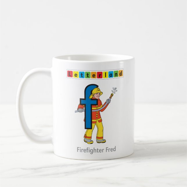 Letterland | Ff mugg (Vänster)