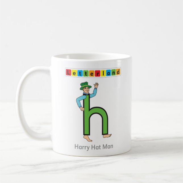 Letterland | Hh mugg (Vänster)