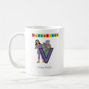 Letterland mugg Vv
