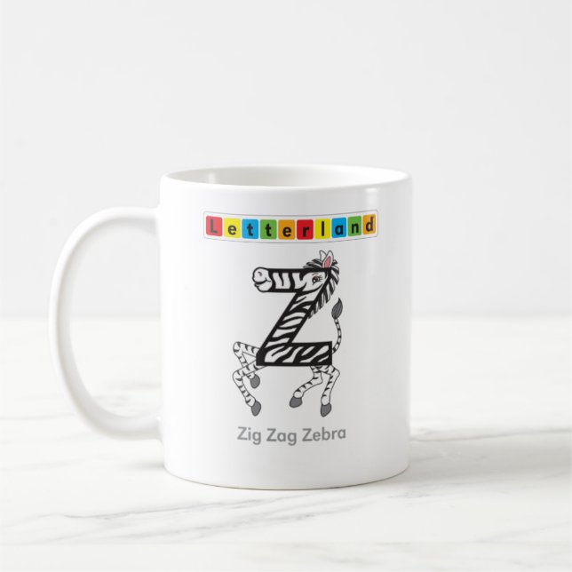 Letterland | Zz mugg (Vänster)