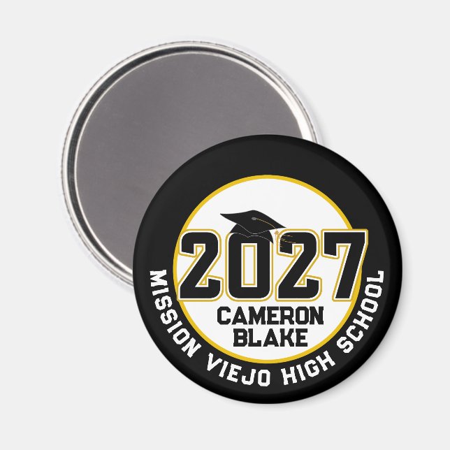 Letterman Klass 2027 Examen Magnet (Front/Back)