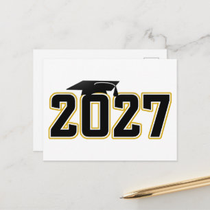 Letterman Klass 2027 Examen Vykort