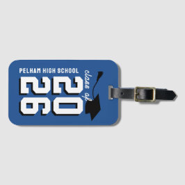 Letterman Skolfärger Examen Anpassningsbar  Bagagebricka