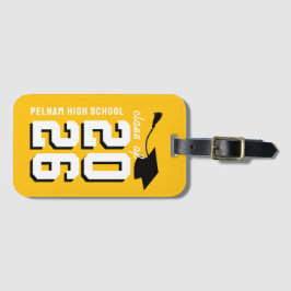 Letterman Skolfärger Examen Anpassningsbar  Bagagebricka