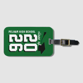 Letterman Skolfärger Examen Anpassningsbar  Bagagebricka