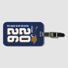 Letterman Skolfärger Examen Anpassningsbar  Bagagebricka