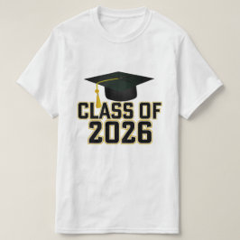 Lettermanklassen 2026 Studenten T Shirt