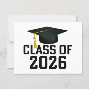 Lettermanklassen 2026 Studenten Vykort